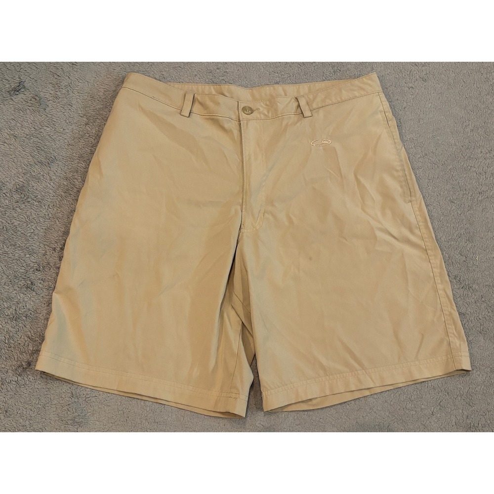 C9 by Champion Mens Khaki Golf Shorts Tan Size 34 Polyester Performance 89282